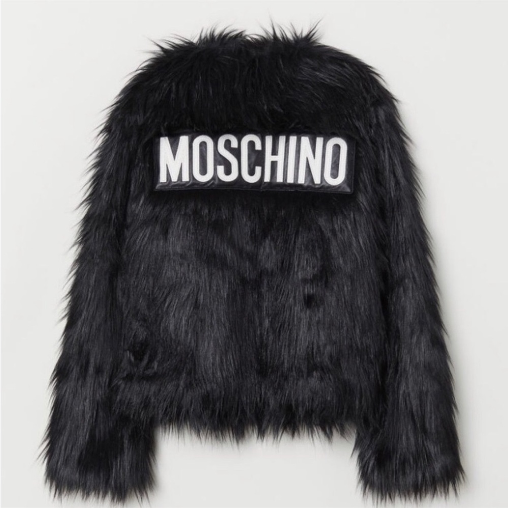 Moschino for H&M Faux Fur Coat.